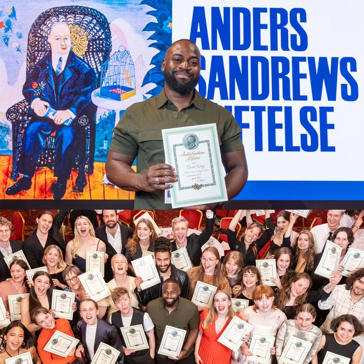 Anders Sandrews stiftelse — Manus